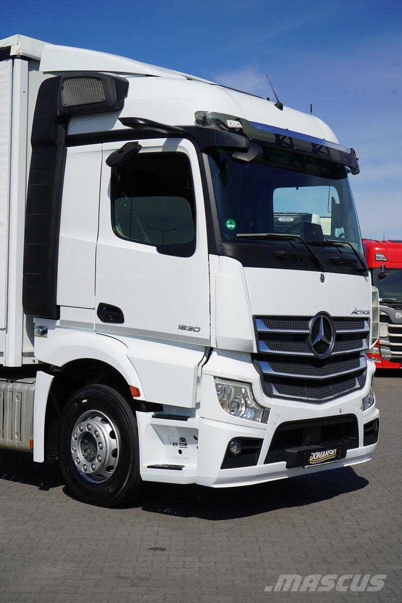 Mercedes-Benz ACTROS / 1830 / ACC / E 6 / MP 5 / BURTOFIRANKA / Pritsche & Plane