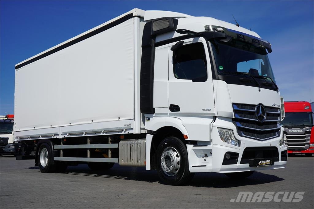 Mercedes-Benz ACTROS / 1830 / ACC / E 6 / MP 5 / BURTOFIRANKA / Pritsche & Plane