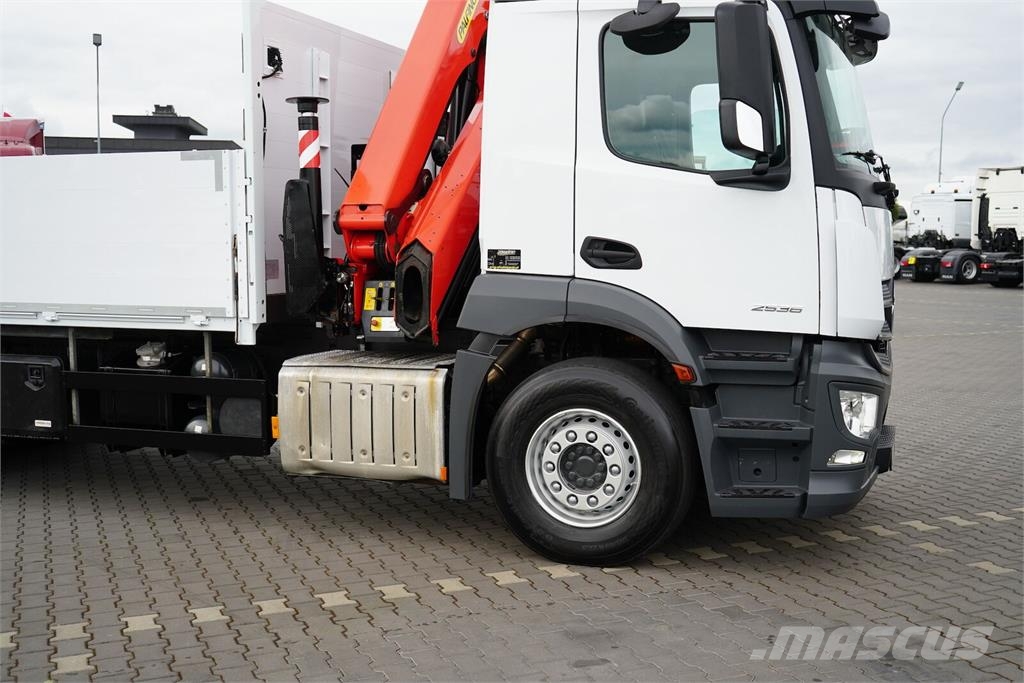 Mercedes-Benz ANTOS / 2536 / ACC / 6 X 2 / SKRZYNIOWY + HDS / PA Madelautod