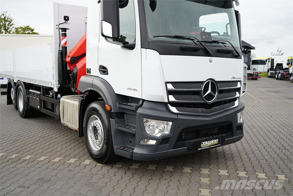 Mercedes-Benz ANTOS / 2536 / ACC / 6 X 2 / SKRZYNIOWY + HDS / PA Madelautod