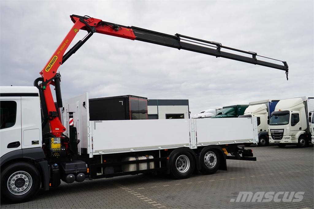 Mercedes-Benz ANTOS / 2536 / ACC / 6 X 2 / SKRZYNIOWY + HDS / PA Madelautod