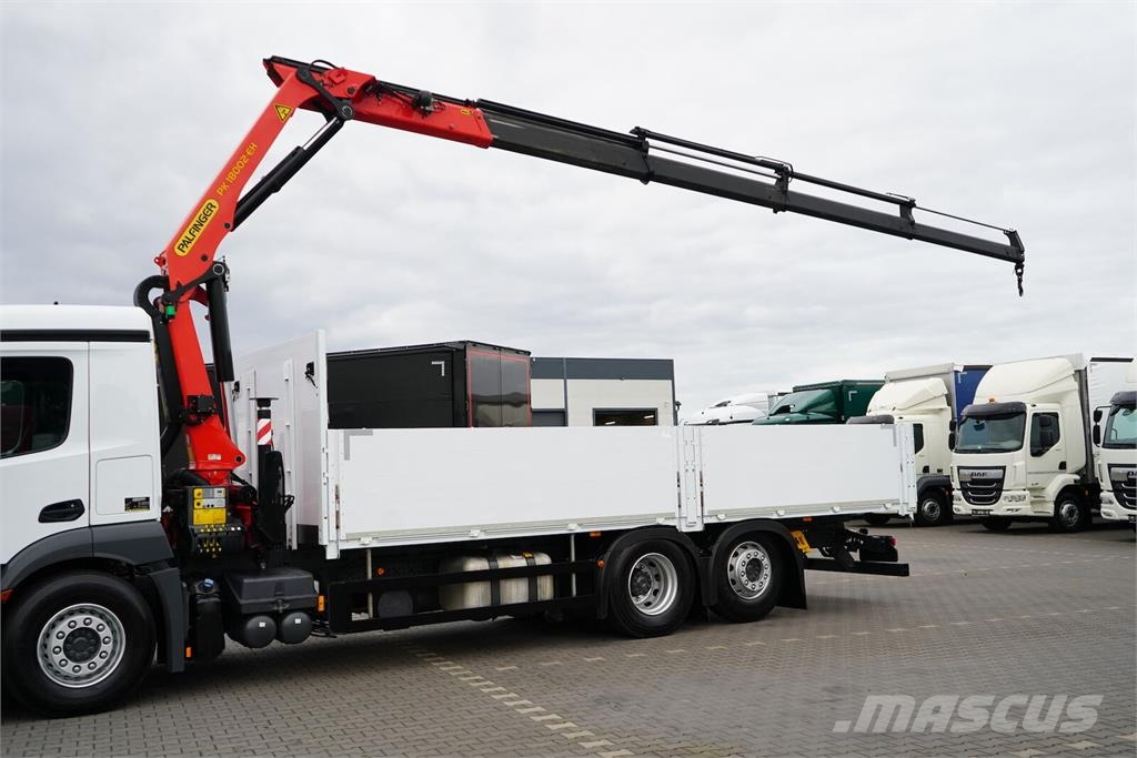 Mercedes-Benz ANTOS / 2536 / ACC / 6 X 2 / SKRZYNIOWY + HDS / PA Madelautod