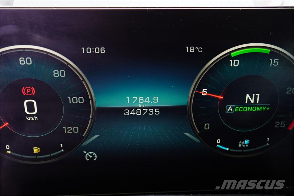 Mercedes-Benz ACTROS / 1845 / E 6 / MP 5 / STREAM SPACE / I – CO Vetopöytäautot