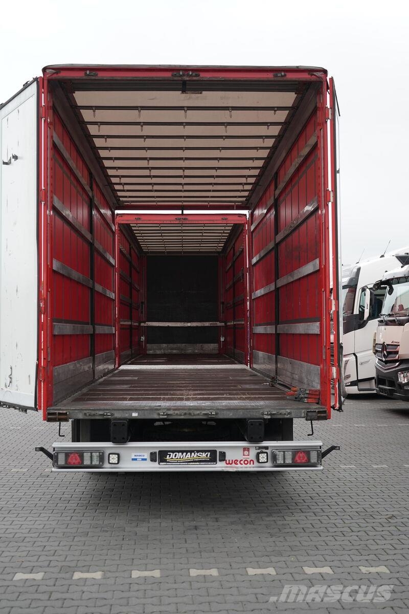 Mercedes-Benz ACTROS / 2548 / ACC / E 6 / ZESTAW PRZEJAZDOWY 120 Elhúzható ponyvás