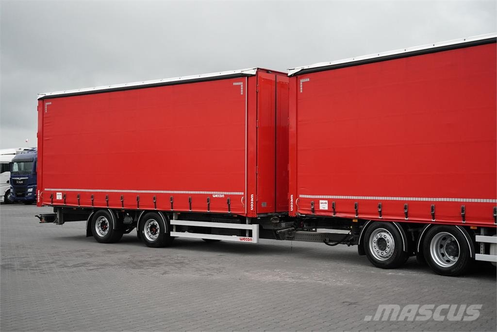 Mercedes-Benz ACTROS / 2548 / ACC / E 6 / ZESTAW PRZEJAZDOWY 120 Elhúzható ponyvás