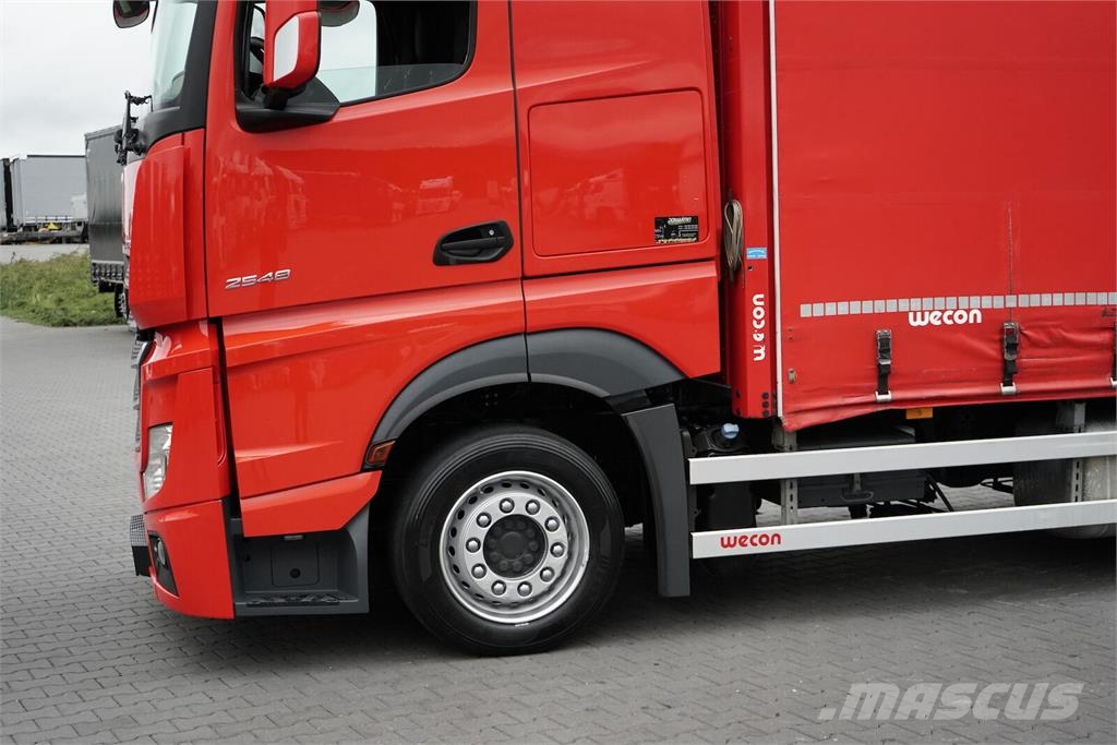 Mercedes-Benz ACTROS / 2548 / ACC / E 6 / ZESTAW PRZEJAZDOWY 120 Elhúzható ponyvás