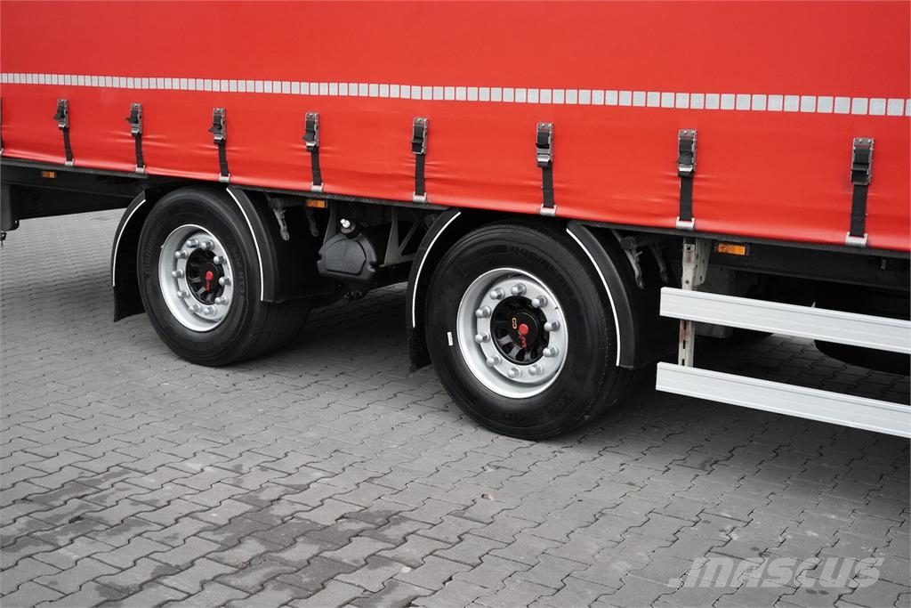 Mercedes-Benz ACTROS / 2548 / ACC / E 6 / ZESTAW PRZEJAZDOWY 120 Elhúzható ponyvás