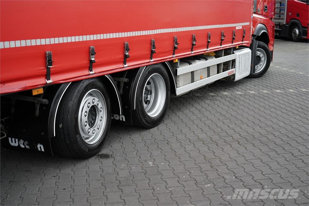 Mercedes-Benz ACTROS / 2548 / ACC / E 6 / ZESTAW PRZEJAZDOWY 120 Elhúzható ponyvás