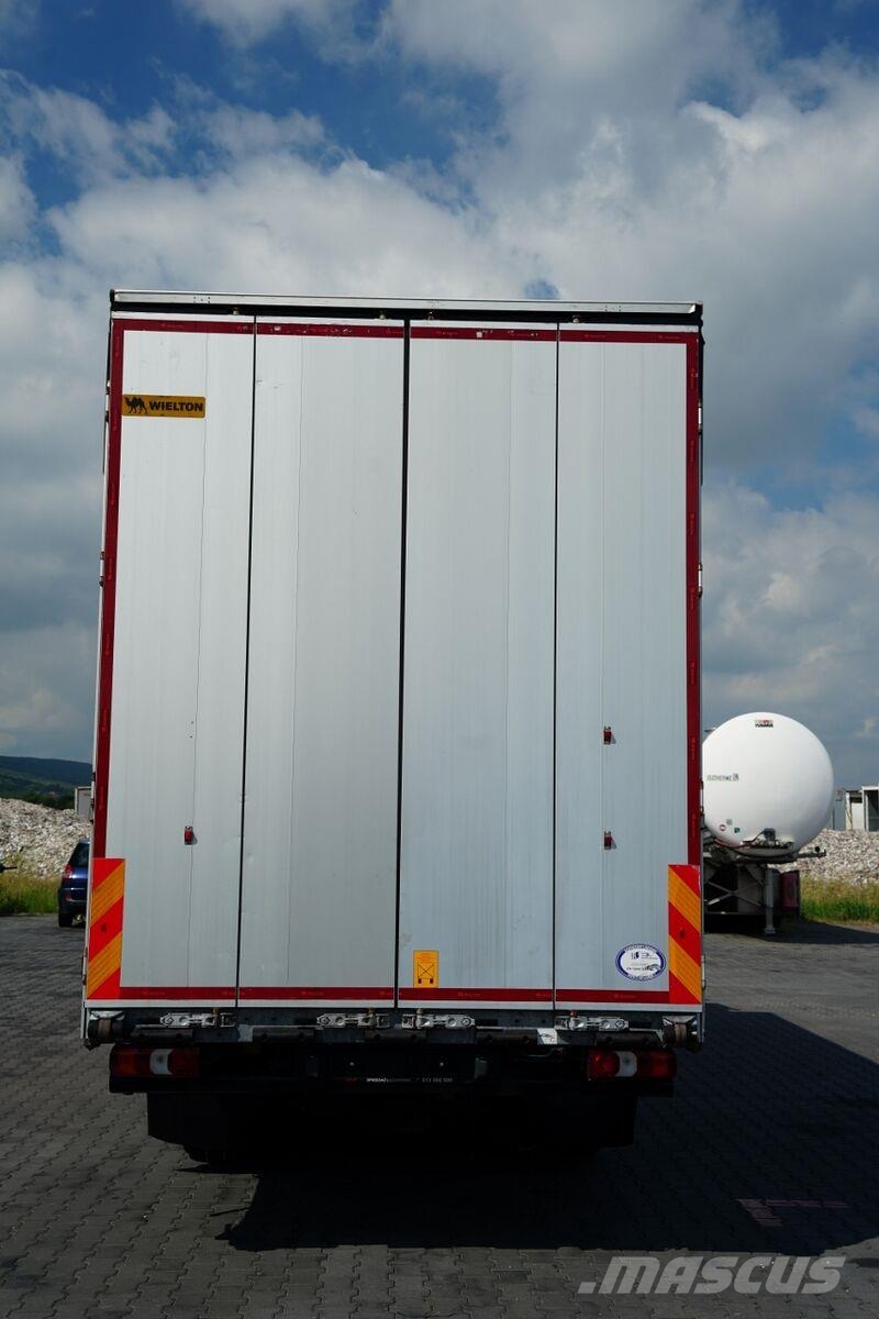 Mercedes-Benz ACTROS 2545 / FIRANKA - 7,4 M / SOLÓWKA / MEGA / P Camiones de caja de lona