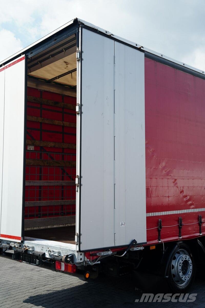Mercedes-Benz ACTROS 2545 / FIRANKA - 7,4 M / SOLÓWKA / MEGA / P Camiones de caja de lona