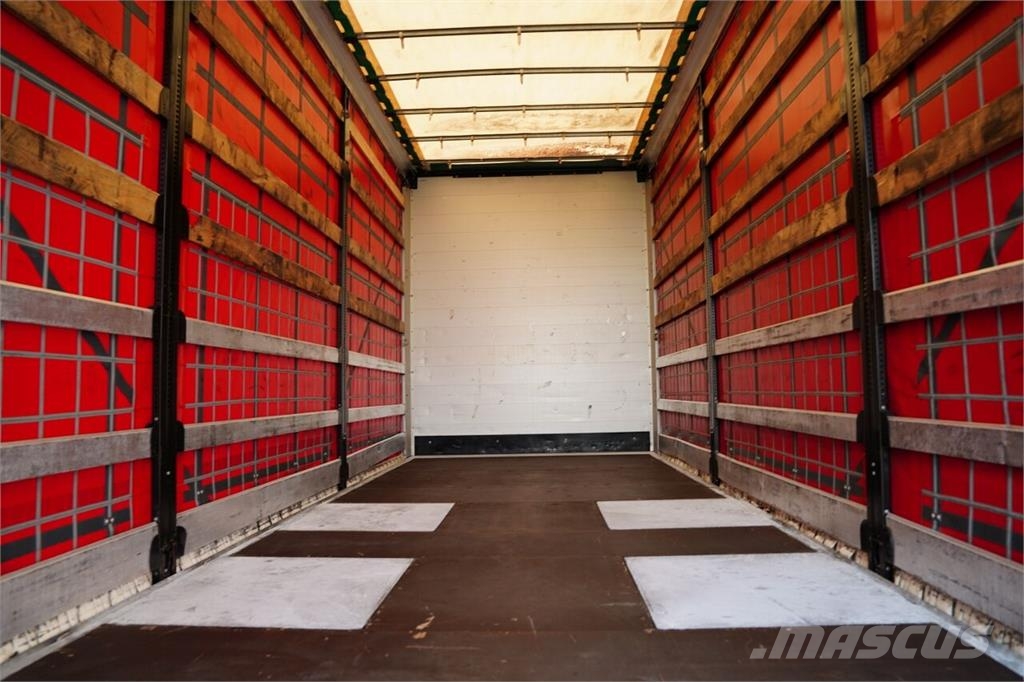 Mercedes-Benz ACTROS 2545 / FIRANKA - 7,4 M / SOLÓWKA / MEGA / P Camiones de caja de lona