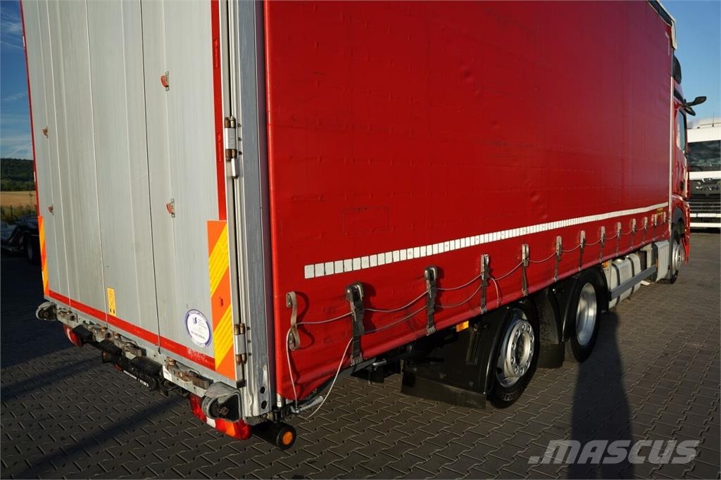 Mercedes-Benz ACTROS 2545 / SOLÓWKA / MEGA Camiones de caja de lona