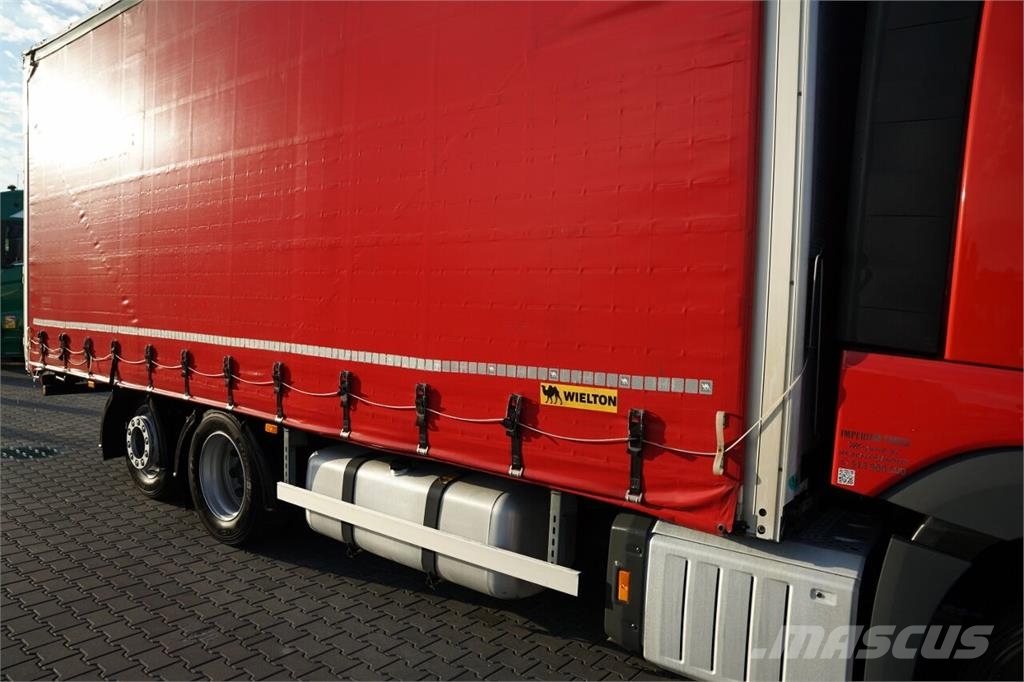 Mercedes-Benz ACTROS 2545 / SOLÓWKA / MEGA Camiones de caja de lona