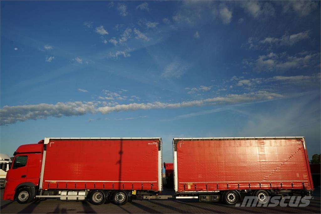 Mercedes-Benz Actros 2545 Camiones de caja de lona
