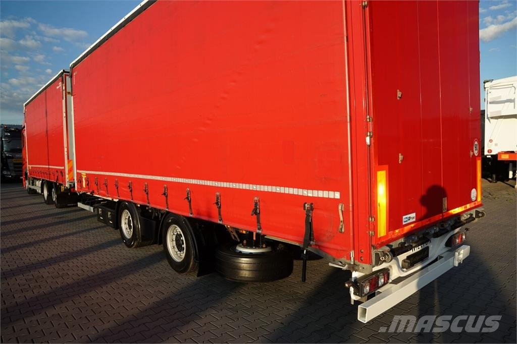 Mercedes-Benz Actros 2545 Camiones de caja de lona