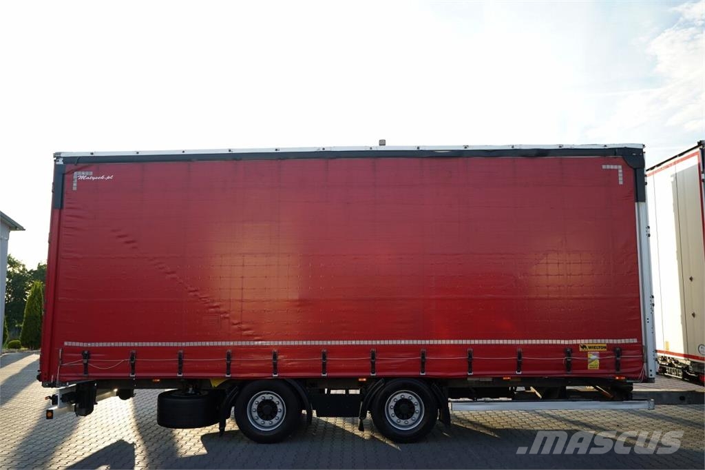 Mercedes-Benz Actros 2545 Camiones de caja de lona