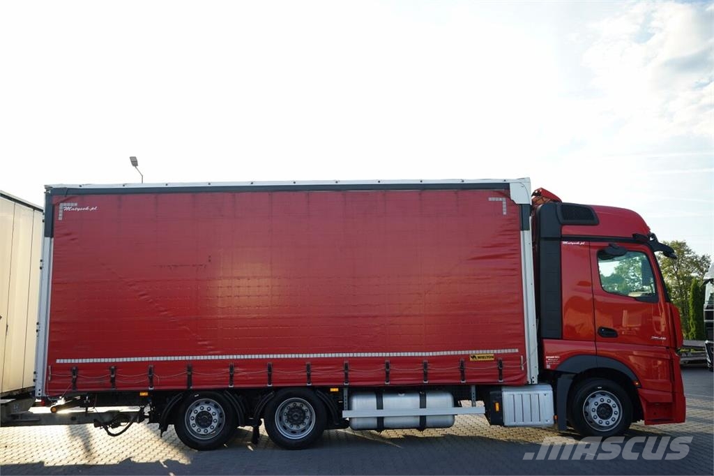 Mercedes-Benz Actros 2545 Camiones de caja de lona