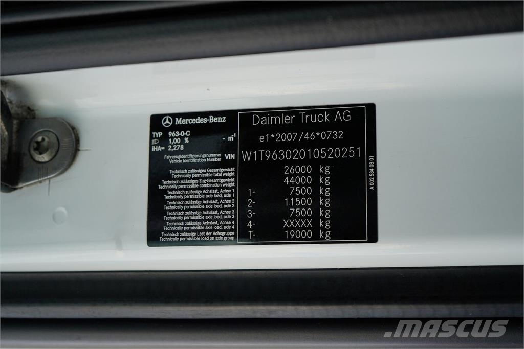 Mercedes-Benz ACTROS / 2545 / ACC / E 6 / MP 5 / BDF MULTI / 7.1 Шаси