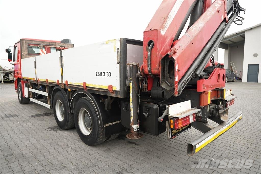 Mercedes-Benz AROCS 2636 / 6x4 / BURTOWA - 6,6 M / HDS PALFINGER Kamioni sa otvorenim sandukom