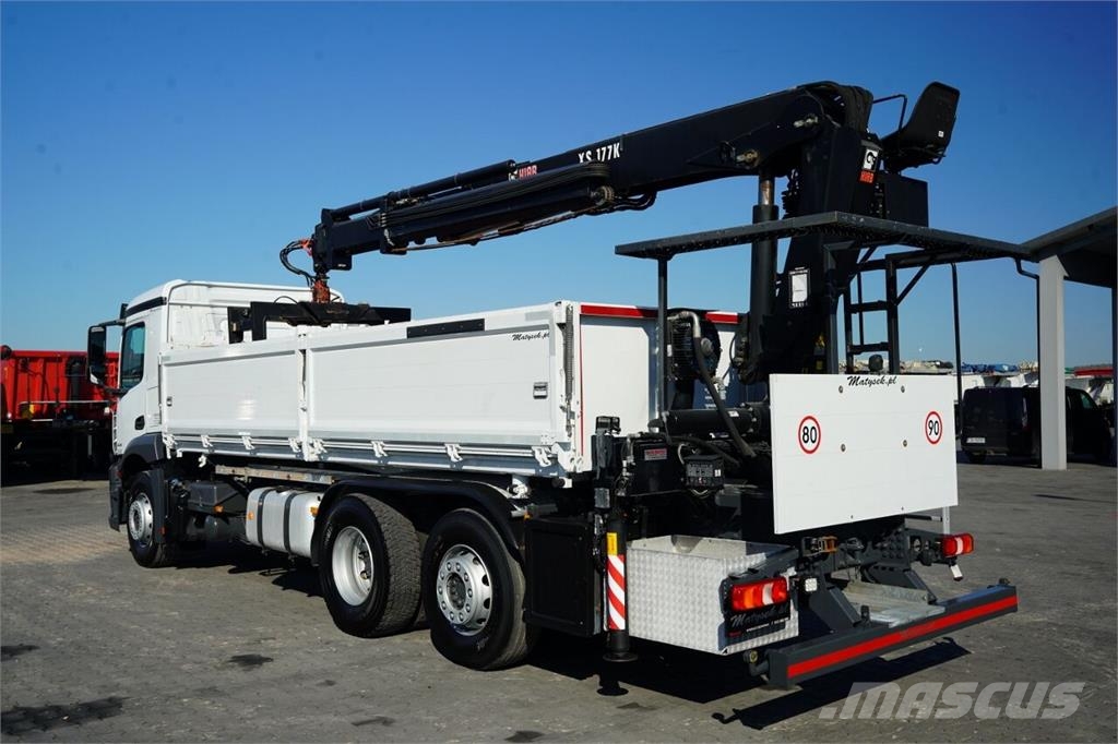 Mercedes-Benz AROCS 2536 / 6x2 / WYWROTKA 3 STRONNA - 6,6 M / HD Tippbilar