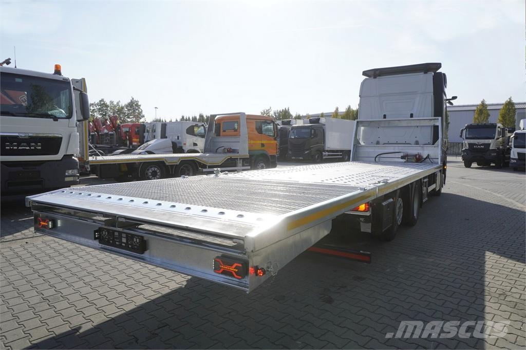 Mercedes-Benz Actros 2542 MP5 Low deck / NEW tow truck 9.4 m GAL Autovežiai