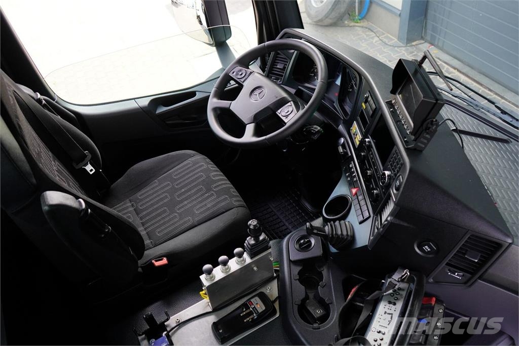 Mercedes-Benz AROCS / 2636 / E 6 / WYWROTKA + HDS / 6 X 4 / HIAB Sklápače