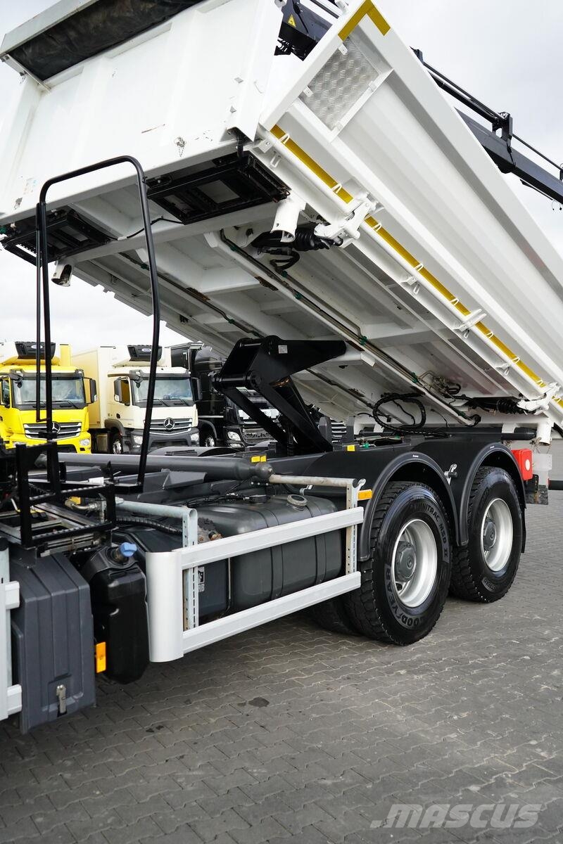 Mercedes-Benz AROCS / 2636 / E 6 / WYWROTKA + HDS / 6 X 4 / HIAB Sklápače