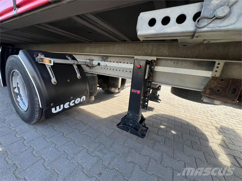 Mercedes-Benz ATEGO 1227 2021! LIFT 1.HAND WECHSELBRÜCKE WECHSEL Priekabos su tentu