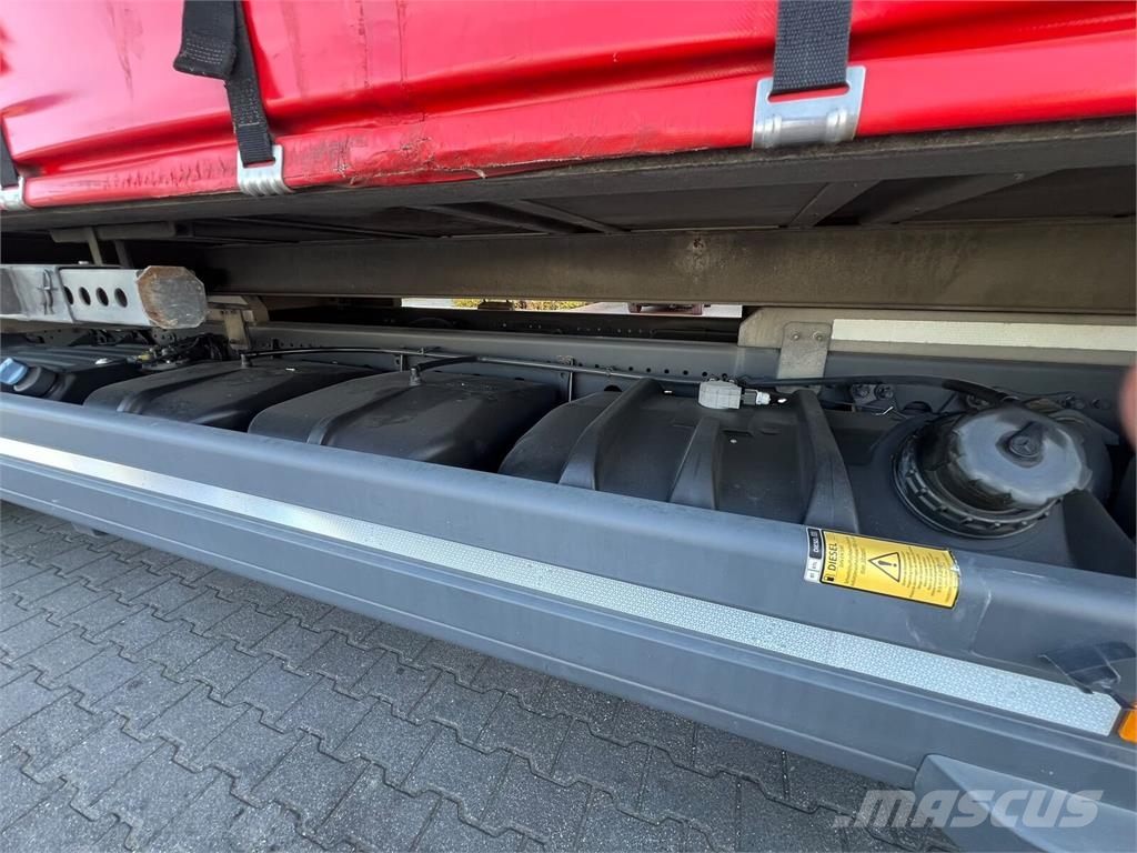 Mercedes-Benz ATEGO 1227 2021! LIFT 1.HAND WECHSELBRÜCKE WECHSEL Priekabos su tentu