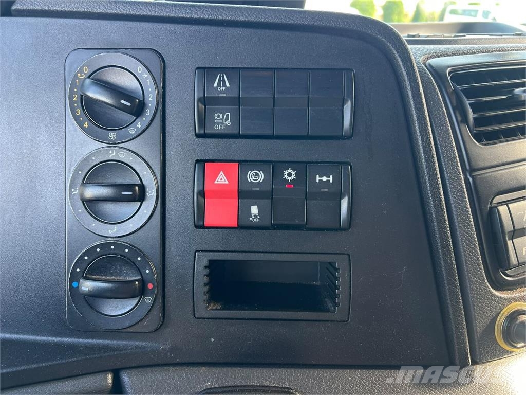 Mercedes-Benz ATEGO 1227 2021! LIFT 1.HAND WECHSELBRÜCKE WECHSEL Priekabos su tentu