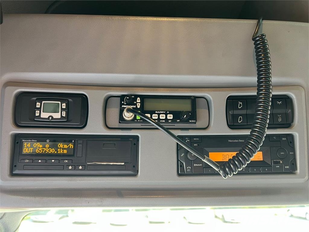 Mercedes-Benz ATEGO 1227 2021! LIFT 1.HAND WECHSELBRÜCKE WECHSEL Priekabos su tentu