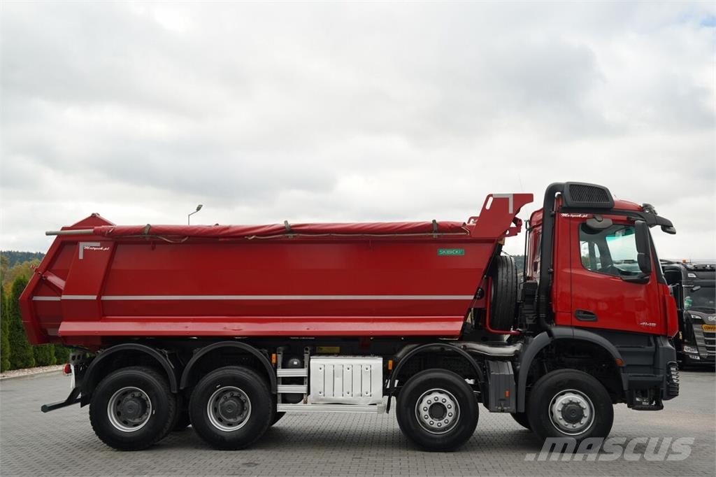 Mercedes-Benz AROCS 4145 / 8x6 / WYWROTKA TYLNOZSYPOWA / MANUAL Tipper trucks