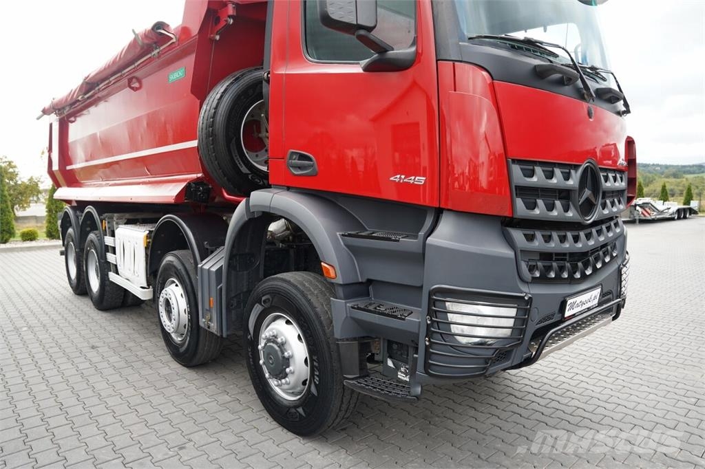 Mercedes-Benz AROCS 4145 / 8x6 / WYWROTKA TYLNOZSYPOWA / MANUAL Tipper trucks