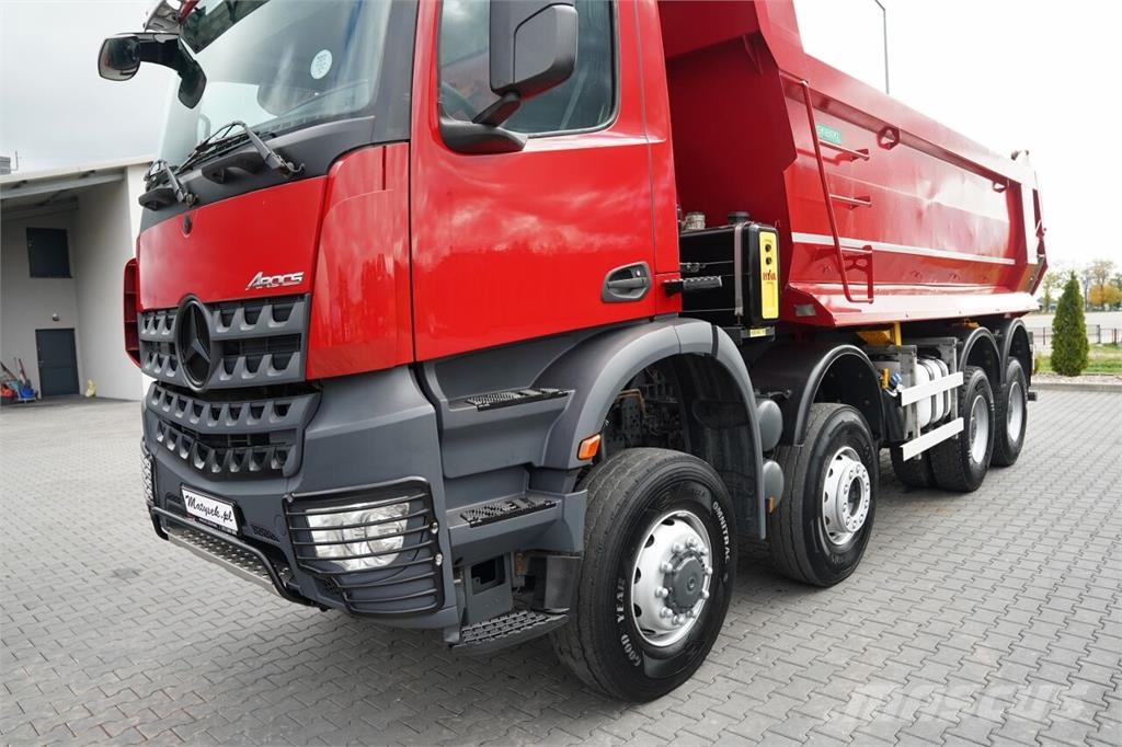 Mercedes-Benz AROCS 4145 / 8x6 / WYWROTKA TYLNOZSYPOWA / MANUAL Tipper trucks