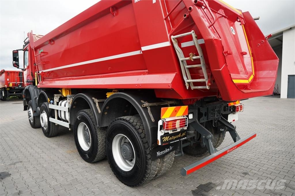 Mercedes-Benz AROCS 4145 / 8x6 / WYWROTKA TYLNOZSYPOWA / MANUAL Tipper trucks