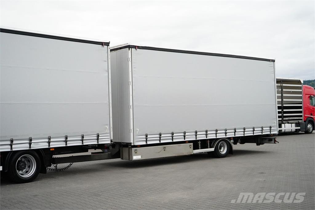 Mercedes-Benz ACTROS / 1830 / ACC / E 6 / ZESTAW PRZEJAZDOWY 120 Caminhões com cortinas laterais