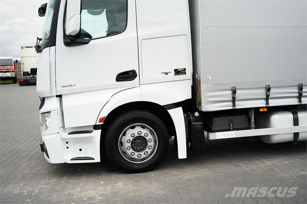 Mercedes-Benz ACTROS / 1830 / ACC / E 6 / ZESTAW PRZEJAZDOWY 120 Caminhões com cortinas laterais