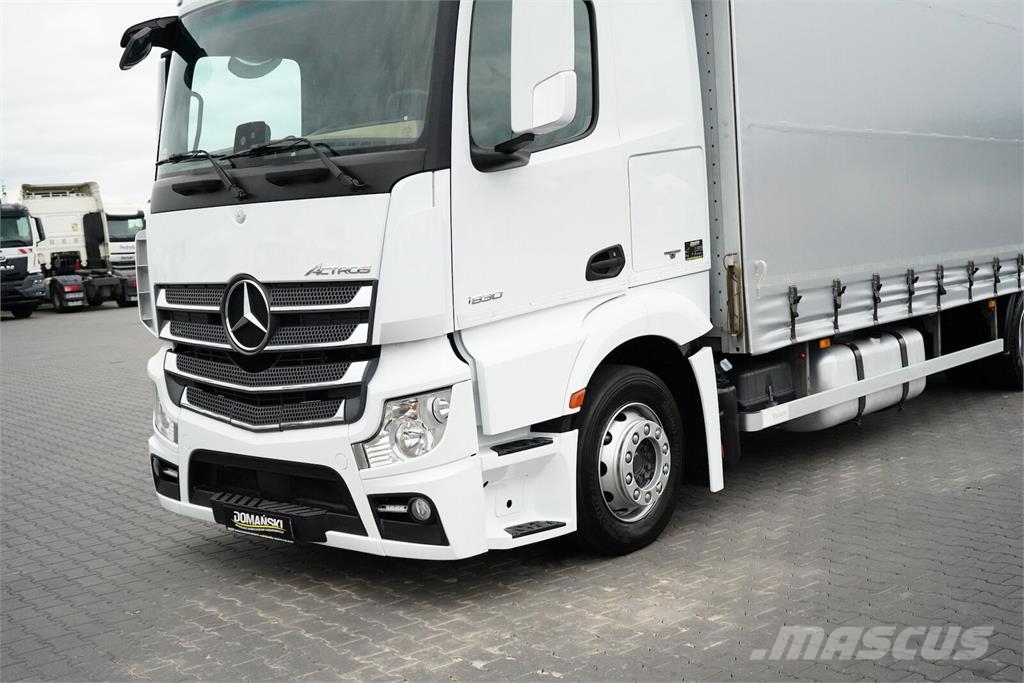 Mercedes-Benz ACTROS / 1830 / ACC / E 6 / ZESTAW PRZEJAZDOWY 120 Caminhões com cortinas laterais