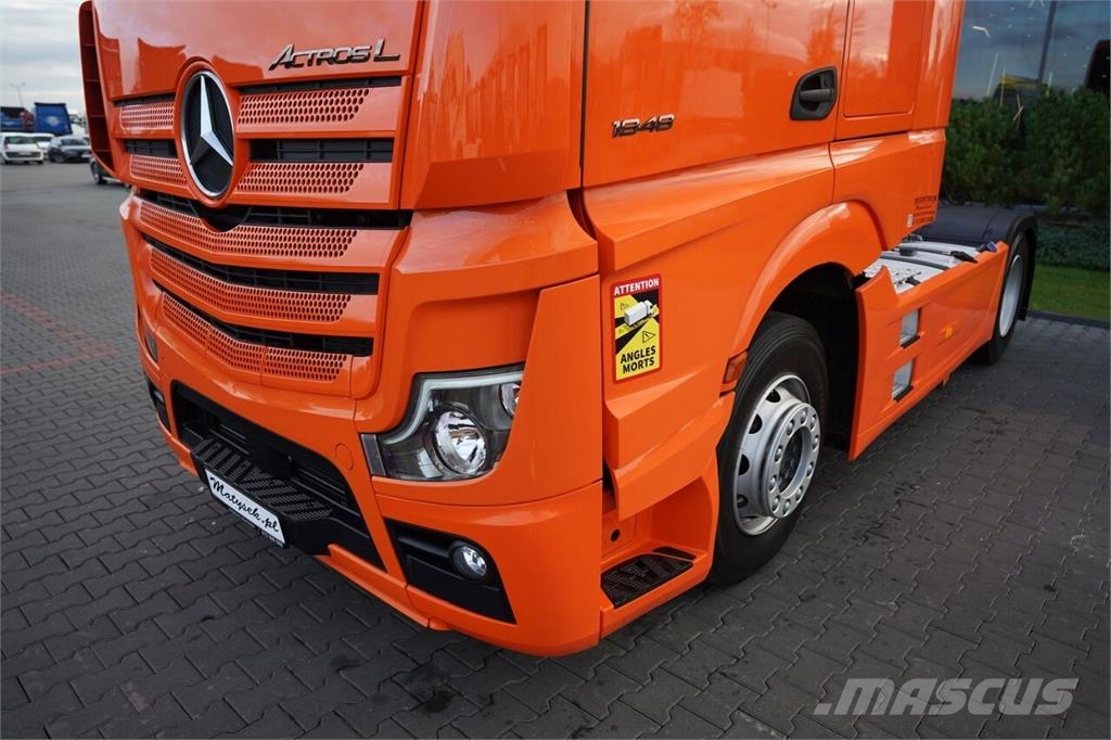 Mercedes-Benz ACTROS L 1848 / SALONKA / STREAM SPACE / OPONY 10 Sattelzugmaschinen