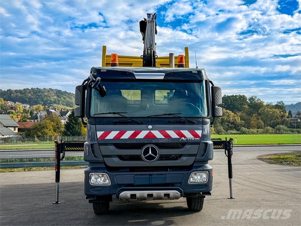 Mercedes-Benz ACTROS 2636* KIPPER 4,80 + KRAN / 6x4 Tipper trucks