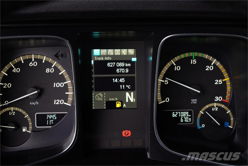 Mercedes-Benz ACTROS / 1830 / ACC / E 6 / ZESTAW PRZEJAZDOWY 120 Zaplachtované vozy