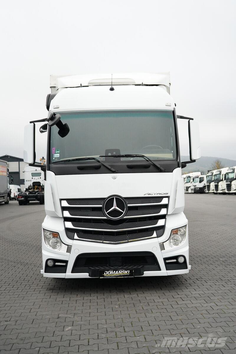Mercedes-Benz ACTROS / 1830 / ACC / E 6 / ZESTAW PRZEJAZDOWY 120 Zaplachtované vozy