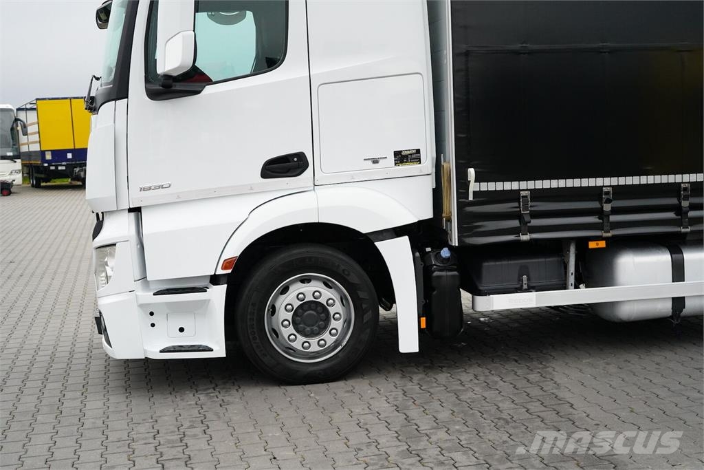 Mercedes-Benz ACTROS / 1830 / ACC / E 6 / ZESTAW PRZEJAZDOWY 120 Zaplachtované vozy