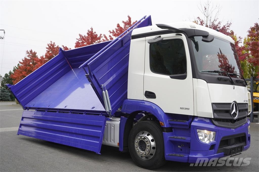Mercedes-Benz Actros 1835 LS MP5 / NEW 3-way tipper / 200 tho. k شاحنات قلابة