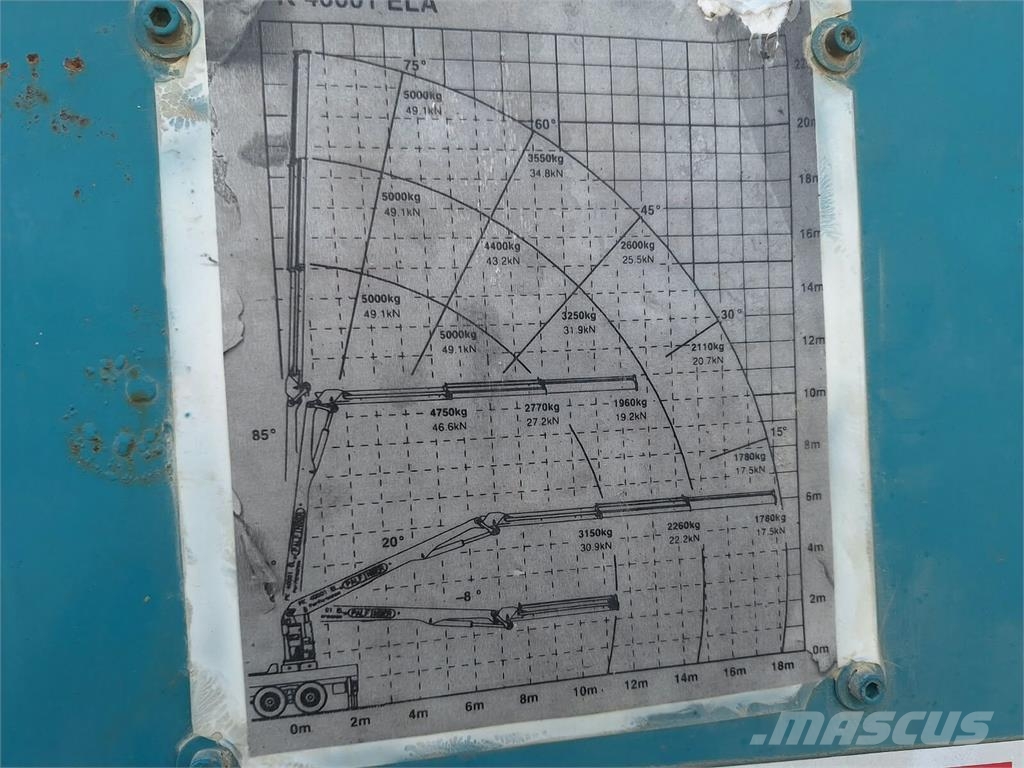 Mercedes-Benz Actros 2641 6x6 / Pritsche - PK3302 Crane شاحنات مسطحة/مفصلية الجوانب