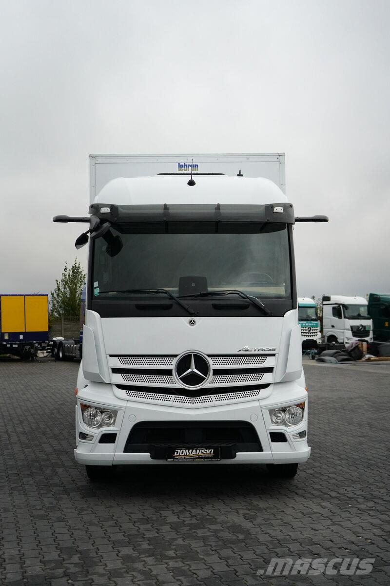 Mercedes-Benz ACTROS / 2543 / E 6 / MP 5 / KONTENER + WINDA / 21 Samochody ciężarowe ze skrzynią zamkniętą