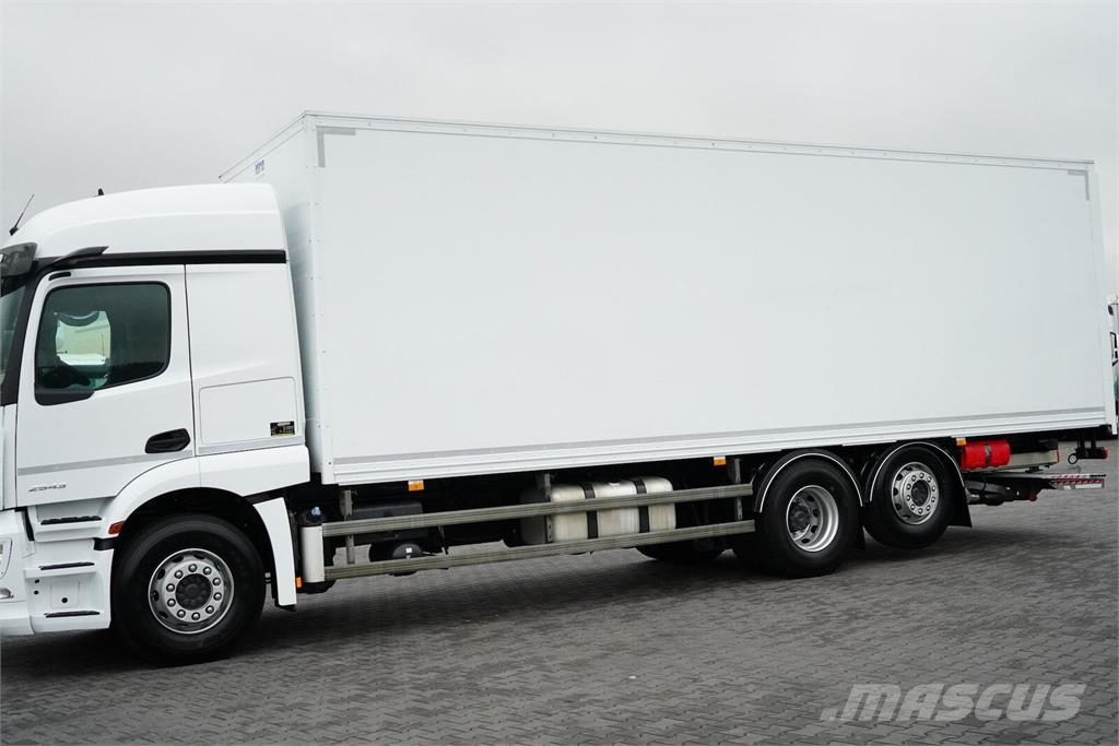 Mercedes-Benz ACTROS / 2543 / E 6 / MP 5 / KONTENER + WINDA / 21 Samochody ciężarowe ze skrzynią zamkniętą