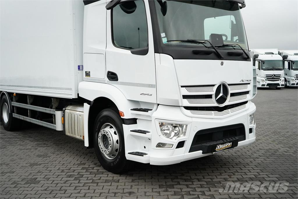 Mercedes-Benz ACTROS / 2543 / E 6 / MP 5 / KONTENER + WINDA / 21 Samochody ciężarowe ze skrzynią zamkniętą
