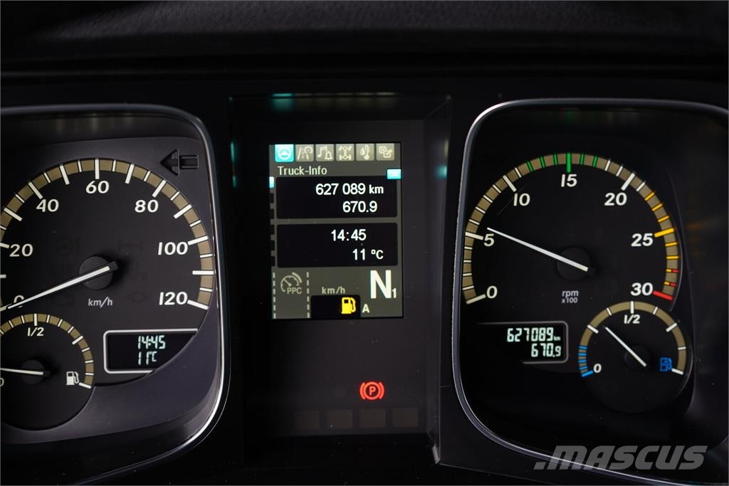 Mercedes-Benz ACTROS / 1830 / ACC / E 6 / FIRANKA / 19 PALET / Ł شاحنات بغطاء جانبي