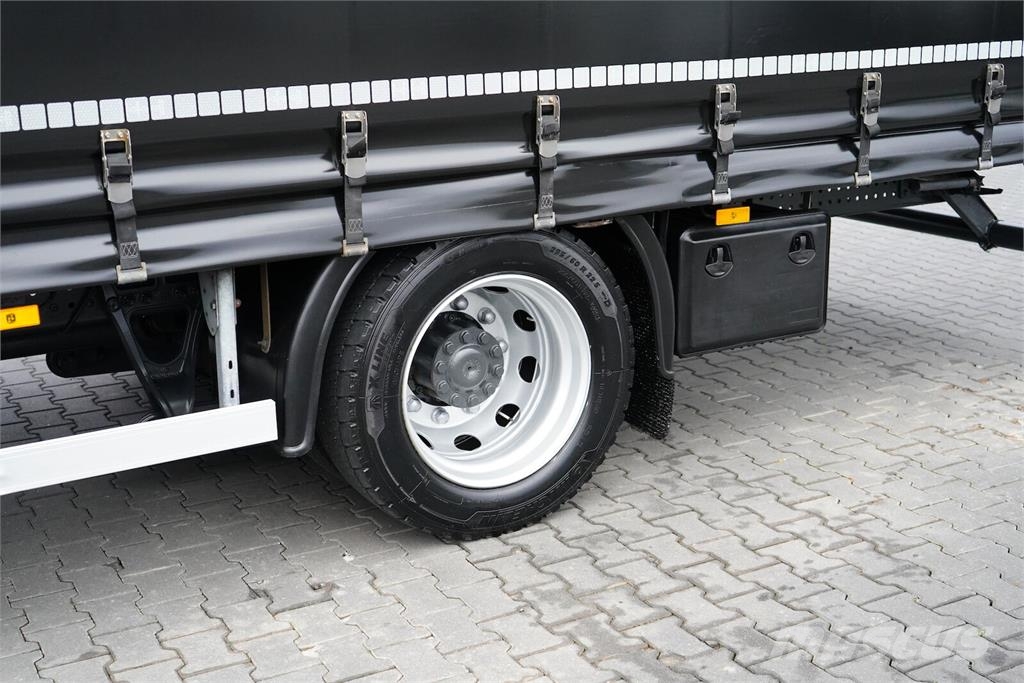 Mercedes-Benz ACTROS / 1830 / ACC / E 6 / FIRANKA / 19 PALET / Ł شاحنات بغطاء جانبي